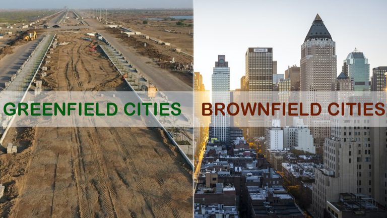 What Is Dholera SIR What Are Greenfield And Brownfield Smart Cities 